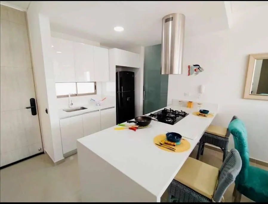Apartman Exclusivo Club De Playa Con Acceso Directo A La Playa De Pozos Colorados, Cuenta Con Piscinas Olimpicas, Para Ninos, Restaurante, Jacuzzi, Sauna, Turco, Salon De Juegos, Simulador De Golf, Spa, Transporte Interno, Bar, Etc. Santa Marta
